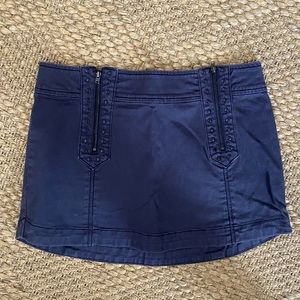 free people mini skirt